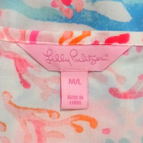 🌊HTF Lilly Pulitzer🌊 - Jasmine Caftan - Picture 3 of 16